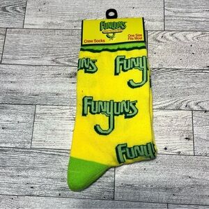 Funyuns Novelty Crew Socks One Size Fits Most